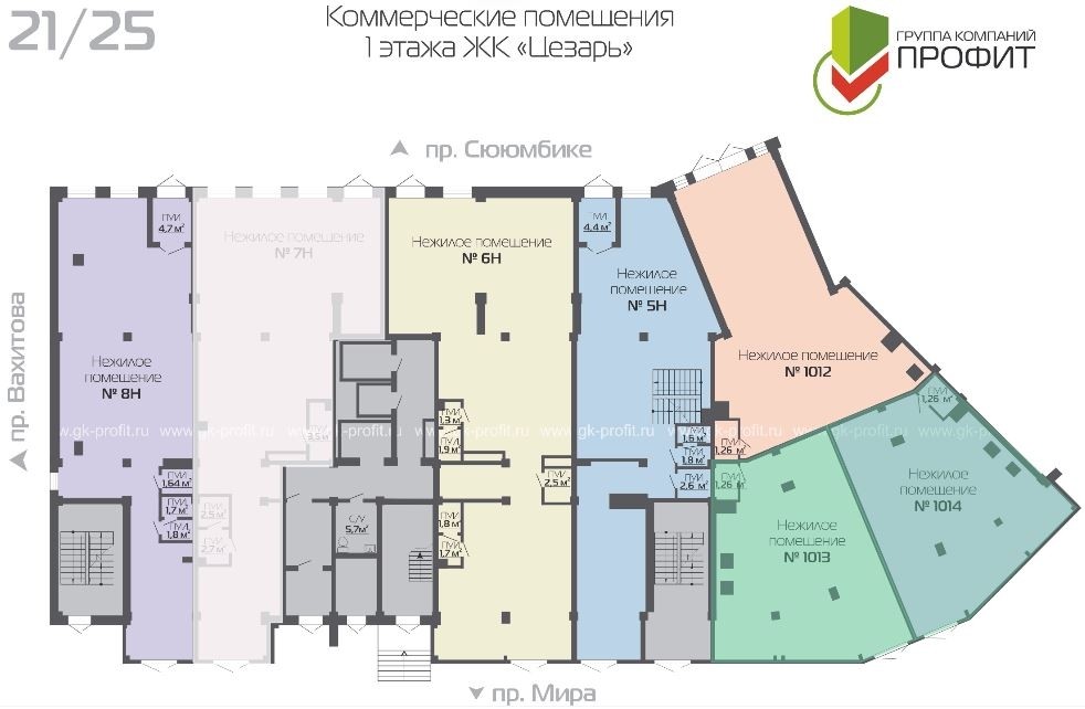 Коммерческая недвижимость ГК Профит